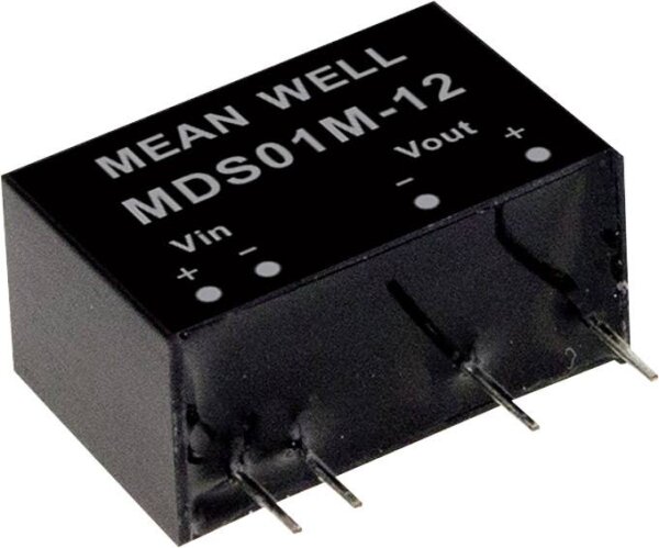 MEAN WELL MDS01N-05 DC/DC-Wandlermodul 200 mA 1 W Anzahl Ausgänge: 1 x