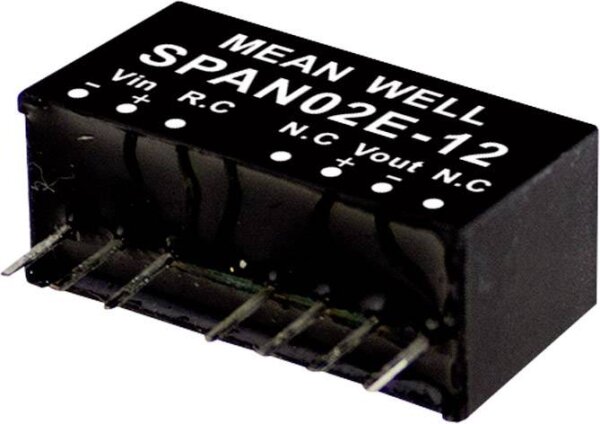 MEAN WELL SPAN02B-05 DC/DC-Wandlermodul 400 mA 2 W Anzahl Ausgänge: 1 x