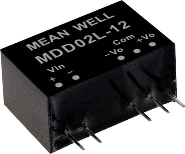 MEAN WELL MDD02M-09 DC/DC-Wandlermodul 111 mA 2 W Anzahl Ausgänge: 2 x