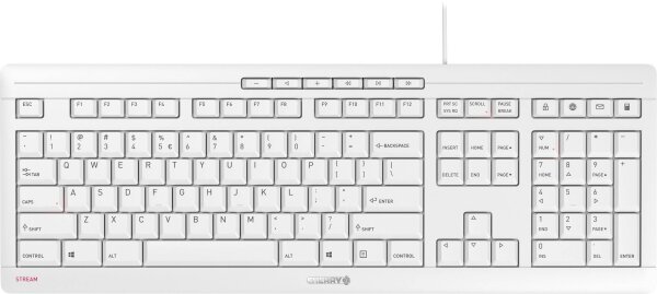 CHERRY STREAM KEYBOARD grey (EU)