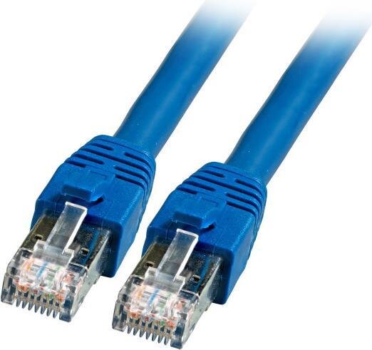 EFB ELEKTRONIK EFB RJ45 Patchkabel S/FTP, Cat.8.1,BC, LSZH, 2m, blau