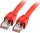 EFB ELEKTRONIK EFB RJ45 Patchkabel S/FTP, Cat.8.1,BC, LSZH, 0,5m, rot