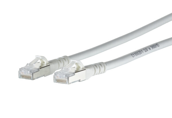 METZ CONNECT BTR 1308450288-E Patchcord Cat.6A 10GB_T AWG26 2RJ45,SFTP LS0H white 0,2 m (1308450288-