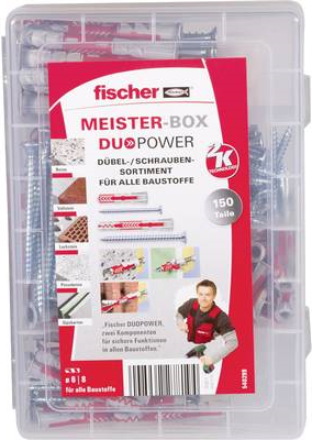 FISCHER Meister-Box DUOPOWER kurz/lang+S Dübel 540299 1 Stück (540299)