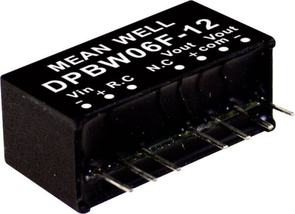 MEAN WELL DPBW06G-15 DC/DC-Wandlermodul 200 mA 6 W Anzahl Ausgänge: 2 x