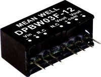 MEAN WELL DPBW03G-12 DC/DC-Wandlermodul 125 mA 3 W Anzahl...