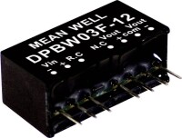 MEAN WELL DPBW03F-12 DC/DC-Wandlermodul 125 mA 3 W Anzahl...