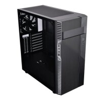 SILVERSTONE SST-PS14B-EG - Precision Midi-Tower - schwarz