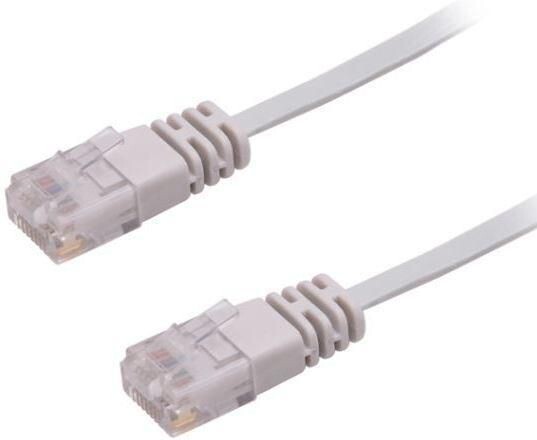 MICROCONNECT V-UTP610-FLAT Netzwerkkabel 10 m Cat6 U/UTP (UTP) Grau (V-UTP610-FLAT)