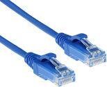 ADVANCED CABLE TECHNOLOGY ACT Blue 0.25 meter LSZH U/UTP CAT6 datacenter slimline patch cable with R