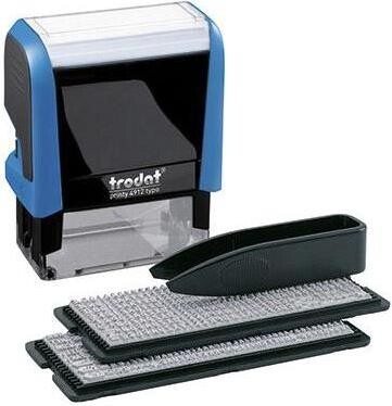 TRODAT Textstempel 43145 Schwarz 47 x 18 mm (B x H)