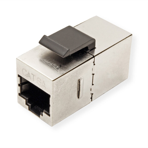 VALUE RJ45 Keystone Modular Coupler. Cat6a. STP