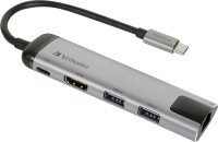 VERBATIM USB-C HUB Adapter USB 3.1 GEN 1/ USB 3.0 x 2...