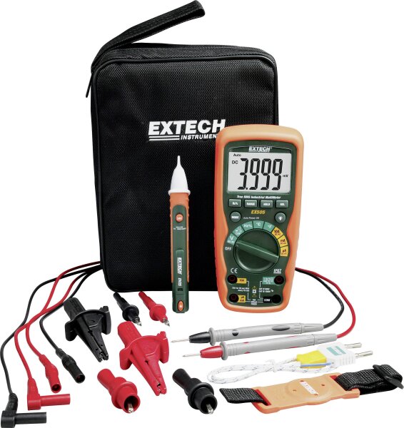 EXTECH EX505-K Hand-Multimeter digital Wasserdicht (IP67) CAT IV 600 V Anzeige (Counts): 4000