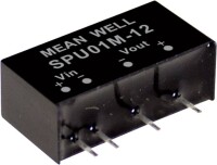 MEAN WELL SPU01N-12 DC/DC-Wandlermodul 84 mA 1 W Anzahl...