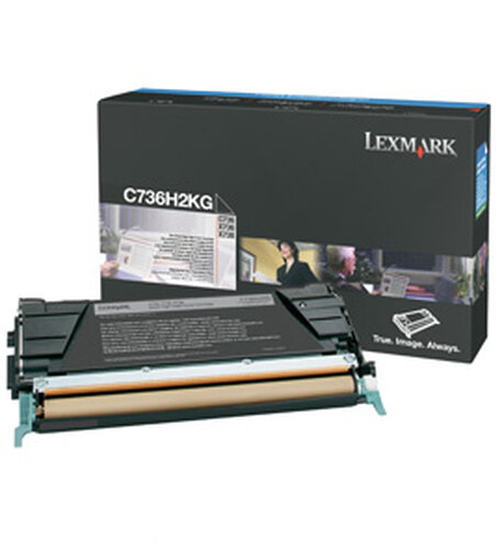 LEXMARK Schwarz Tonerpatrone LCCP