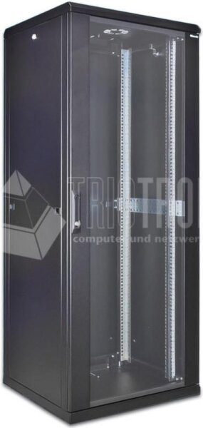 WIREWIN 19\\"" Standschrank, 600x600mm, schwarz RAL9005 Schränke (CAB 600X600X22U BL)