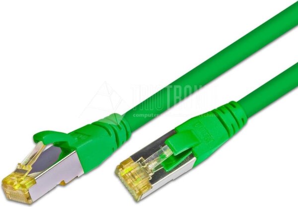 TRIOTRONIK Wirewin PKW-PIMF-KAT6A 25.0 GN Netzwerkkabel 25 m Cat6a S/FTP (S-STP) Grün (PKW-PIMF-KAT6