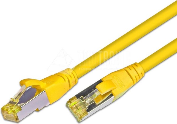 TRIOTRONIK Wirewin PKW-PIMF-KAT6A 4.0 GE Netzwerkkabel 4 m Cat6a S/FTP (S-STP) Gelb (PKW-PIMF-KAT6A