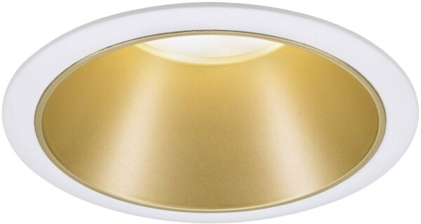 PAULMANN 93405 Einbauleuchte 6.50 W Warm-Weiß Weiß, Gold