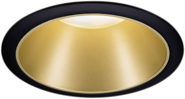 PAULMANN 93403 Einbauleuchte 6.50 W Warm-Weiß Schwarz, Gold