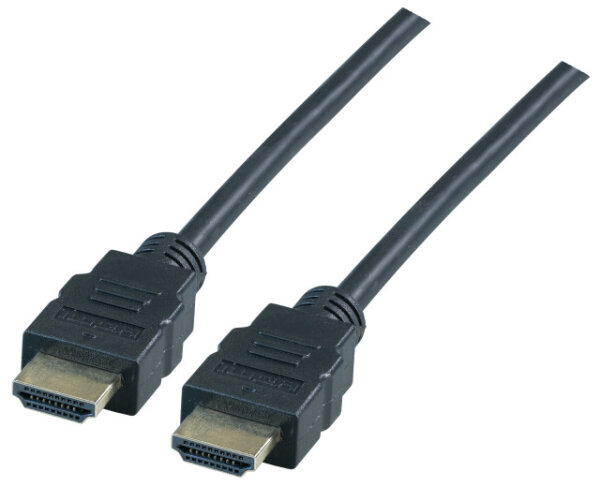 EFB ELEKTRONIK HighSpeed HDMI Kabel Eth. A-A,St.-St.,1m,schwarz