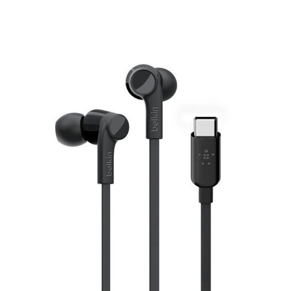 BELKIN Rockstar In-Ear Kopfhörer USB-C Connector sw. G3H0002btBLK