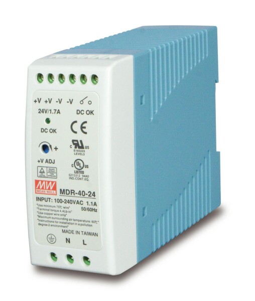 PLANET TECHNOLOGY 40W 24V DC Power Supply