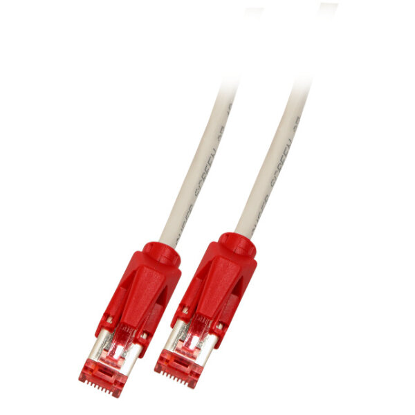 EFB ELEKTRONIK RJ45 Crossover Patchkabel S/FTP, Cat.6, TM21, UC900, 2m, grau (K8066.2)