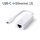 PURELINK Adapter 0,10m iSerie IS260 USB-C auf Ethernet(RJ45) weiß