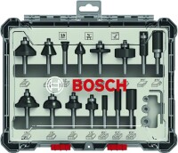 BOSCH 15 tlg Mixed Fräser Set$ Schaft Accessories...