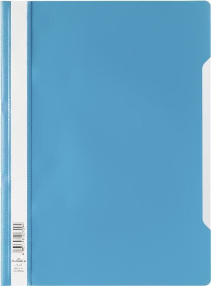 DURABLE Sichthefter A4 Standard PP hblau 50er Pck