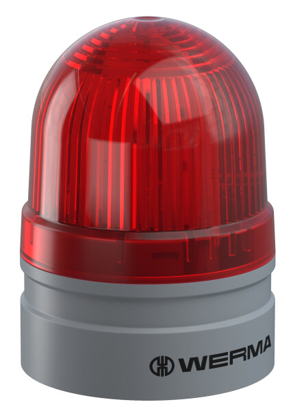 WERMA LED-Dauerleuchte 26011060 EvoSIGNAL MINI 115/230V Twin LIGHT,rot