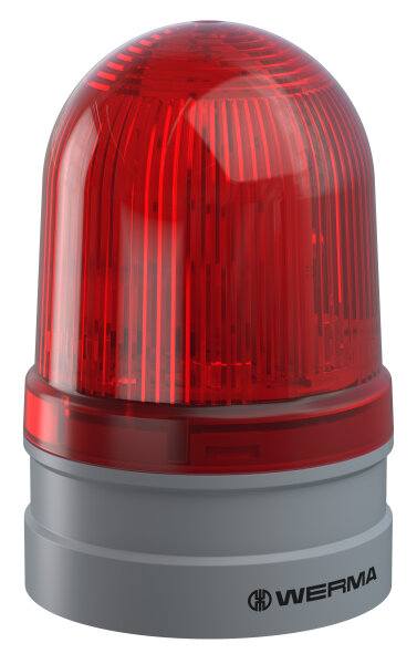 WERMA Signalleuchte Midi TwinLIGHT 115-230VAC RD Rot 230 V/AC