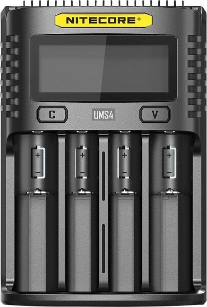 NITECORE UMS4 NiCd, NiMH, LiIon, LiPo 10440, 10500, 12500, 12650