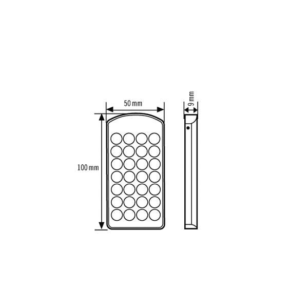 ESYLUX Fernbedienung Mobil-PDi/plus für Melder -Serie EM1042553