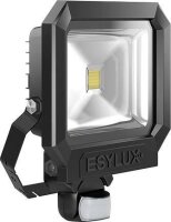 ESYLUX AFL SUN LED 30W 5K EL10810183 schwarz LED-Strahler...