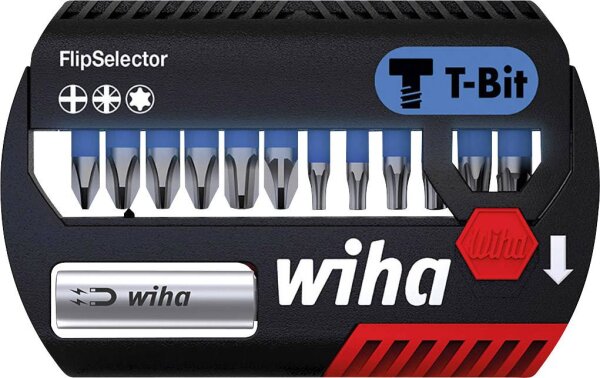 WIHA SB 7947T-906 FlipSelector 41824 Bit-Set 13teilig Kreuzschlitz Phillips, TORX Plus