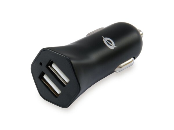 CONCEPTRONIC CARDEN 2-Port 12W USB Car Charger