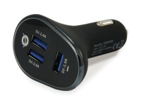 CONCEPTRONIC CARDEN 3-Port 31.5W USB Car Charger