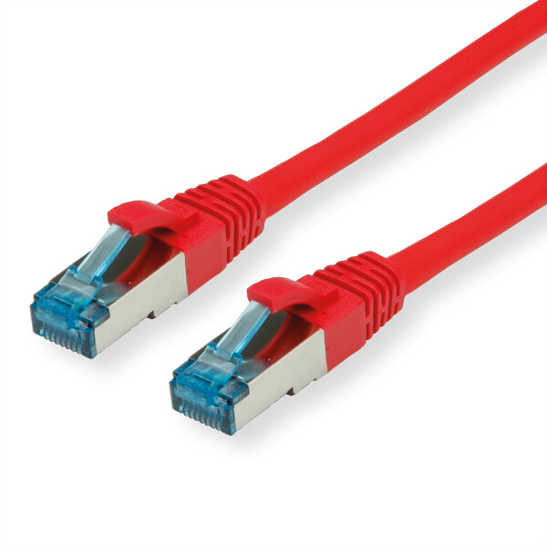 VALUE S/FTP Patchkabel Kat6A rot 0.3m - PIMF - SFTP (21.99.1924)