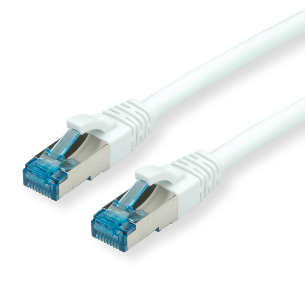 VALUE S/FTP Patchkabel Kat6A weiss 0.3m - PIMF - SFTP (21.99.1974)