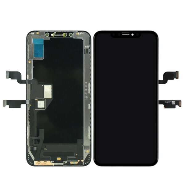 EET MicroSpareparts Mobile MOBX-IPOXS-LCD-B Handy-Ersatzteil Anzeige Schwarz (MOBX-IPOXS-LCD-B)