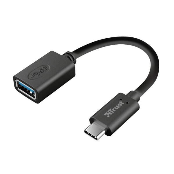 TRUST USB 2.0 Adapter [1x USB-C Stecker - 1x USB 3.0 Buchse B]