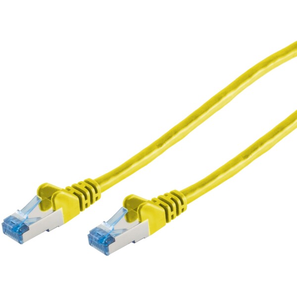 NONAME Patchkabel CAT6a RJ45 S/FTP 0,25m yellow