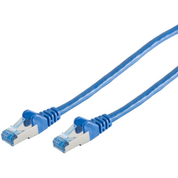 NONAME Patchkabel CAT6a RJ45 S/FTP 0,25m blue