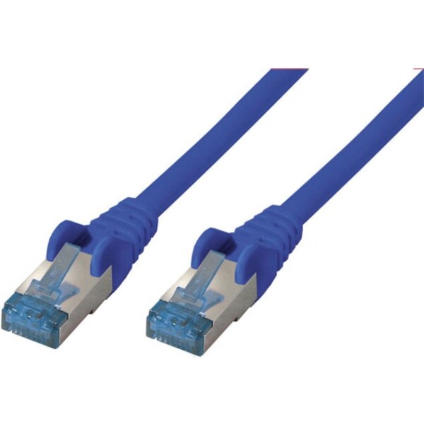 NONAME Patchkabel CAT6a RJ45 S/FTP 0,5m blue