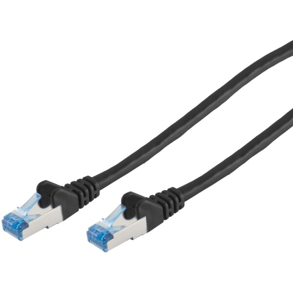 NONAME Patchkabel CAT6a RJ45 S/FTP 0,5m black