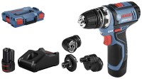 BOSCH GSR 12V-15 FC 06019F6000 Akku-Bohrschrauber Set...