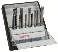 BOSCH ROBUSTLINE 10ER HOLZ + 2607010542 METALL SET,...